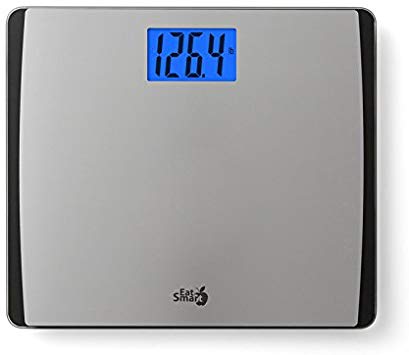EatSmart Precision 550 Pound Extra-High Capacity Digital Bathroom Scale with Extra-Wide Platform