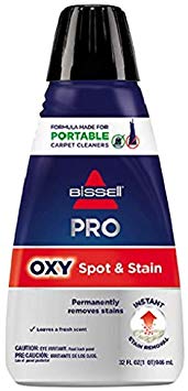 Bissell Professional Spot and Stain + Oxy Portable Machine Formula, 32 oz, 32 Fl Oz