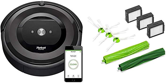 iRobot Roomba E5 (5150) Robot Vacuum with Roomba e and i Series Replenishment Kit