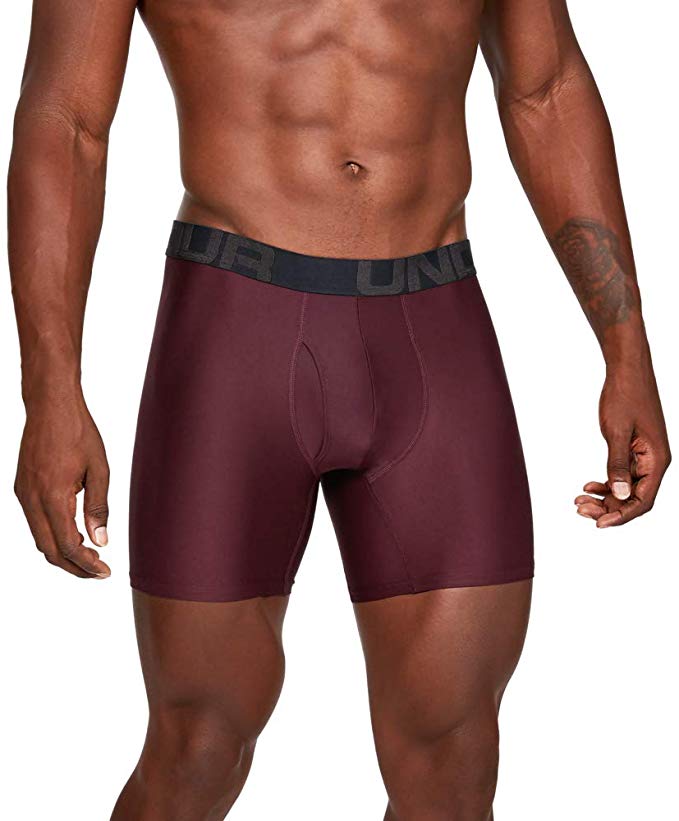 Under Armour Men’s Tech 6-inch Boxerjock 2-Pack