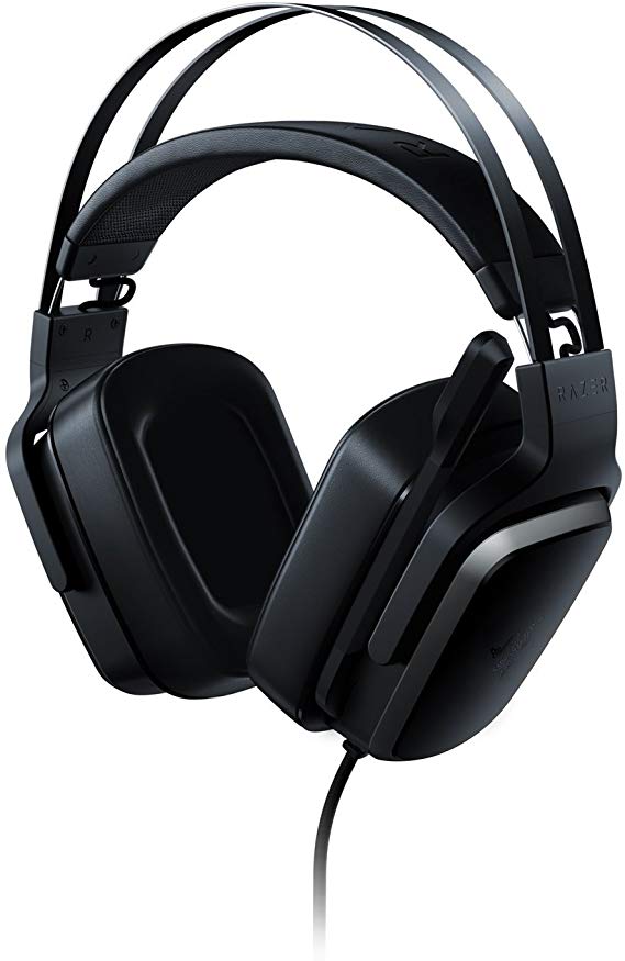 Razer Tiamat 7.1 v2 Gaming Headset: Dual Subwoofers – Audio Control Unit – Rotatable Boom Mic – Works with PC – Classic Black