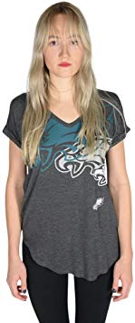 Ultra Game NFL Women’s Soft V-Neck Tee Shirt