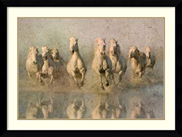 Framed Wall Art Print Run Free by Phyllis Burchett 42.62 x 32.12