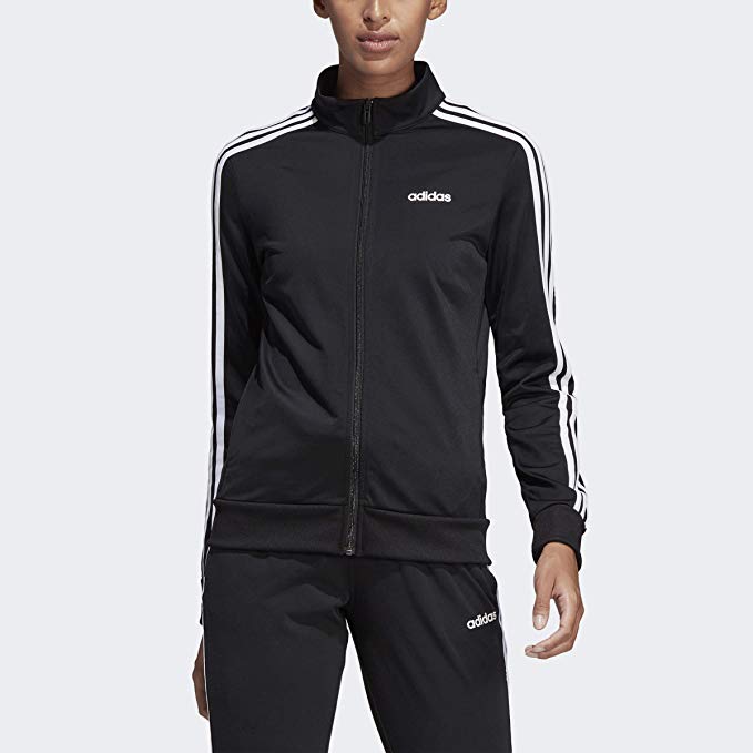 adidas Women’s Essentials 3-stripes Tricot Track Jacket