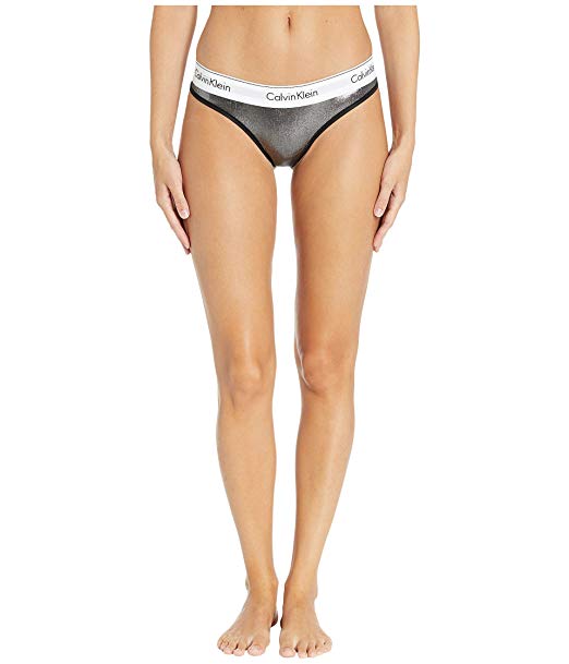 4 X Calvin Klein Women’s Modern Cotton Thong Panty: $28 ($7 each)