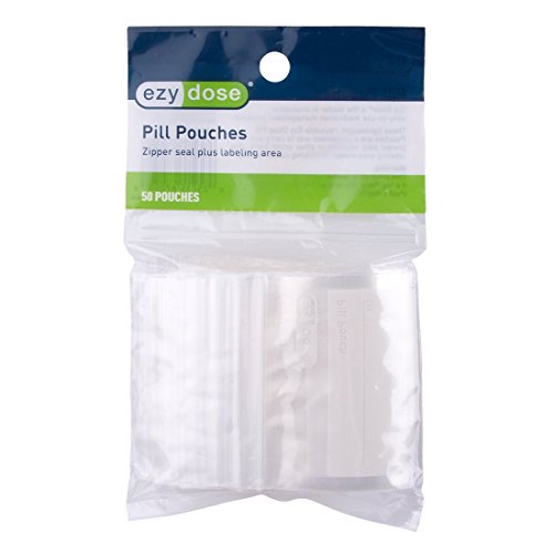 Ezy Dose Disposable Pill Pouches (50 Count) │ Pill and Vitamin Storage $1.38