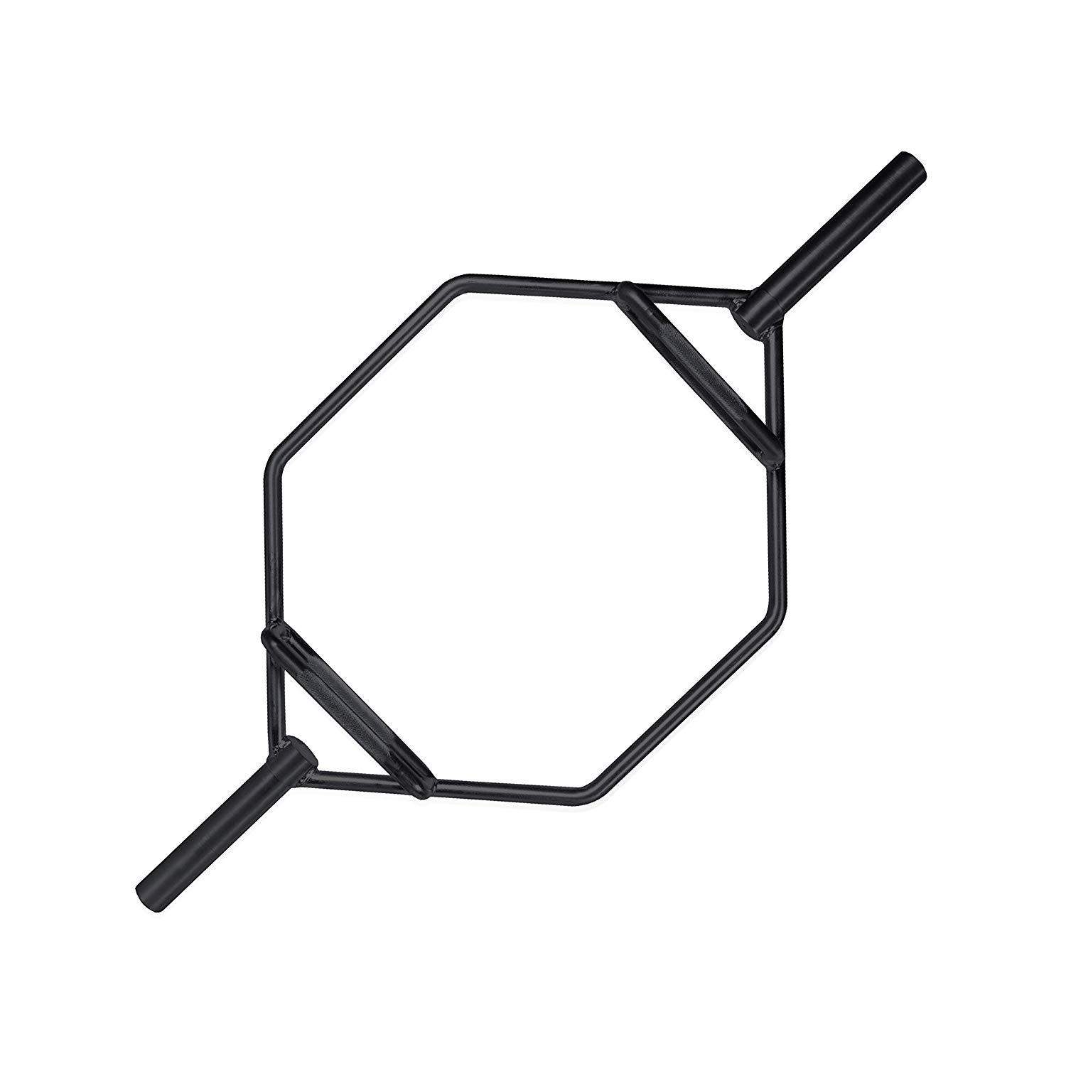 CAP Barbell Olympic Combo Hex Bar w/ Neutral Grips (Black)