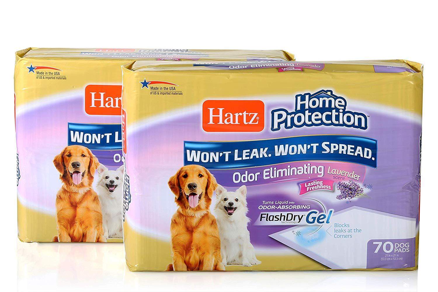 Hartz Home Protection Gel Dog Pads [140 Count] ($13.35 with 15% S&S)