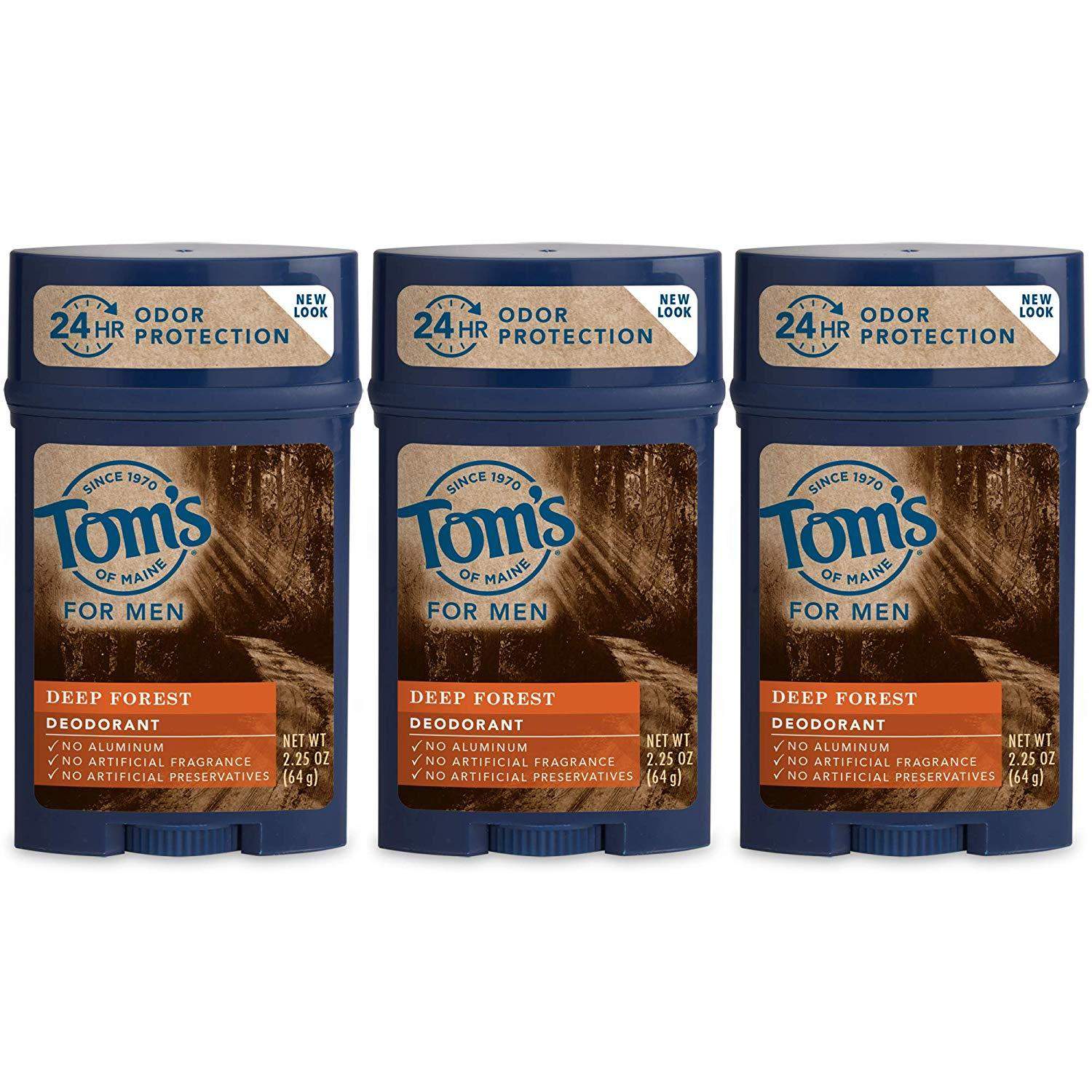 3-Pack Tom’s of Maine Men’s Deodorant from $7.68 w/ S&S + Free Shipping