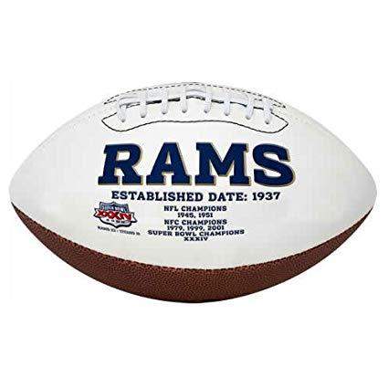 NFL Signature Series Team Full Size Footballs (Rams) – $7.18