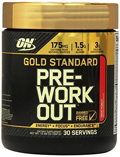 30-Servings Optimum Nutrition Gold Standard Pre-Workout (Fruit Punch) $11.69