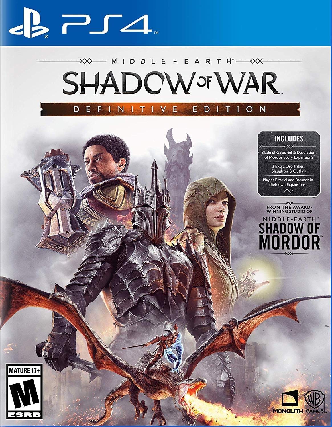 Middle-Earth: Shadow of War Definitive Edition (PS4)