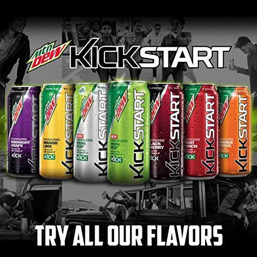 Mountain Dew Kickstart 16oz cans, 12 count – $11.40 with 5% S&S, $10.20 with 15% S&S on Amazon.