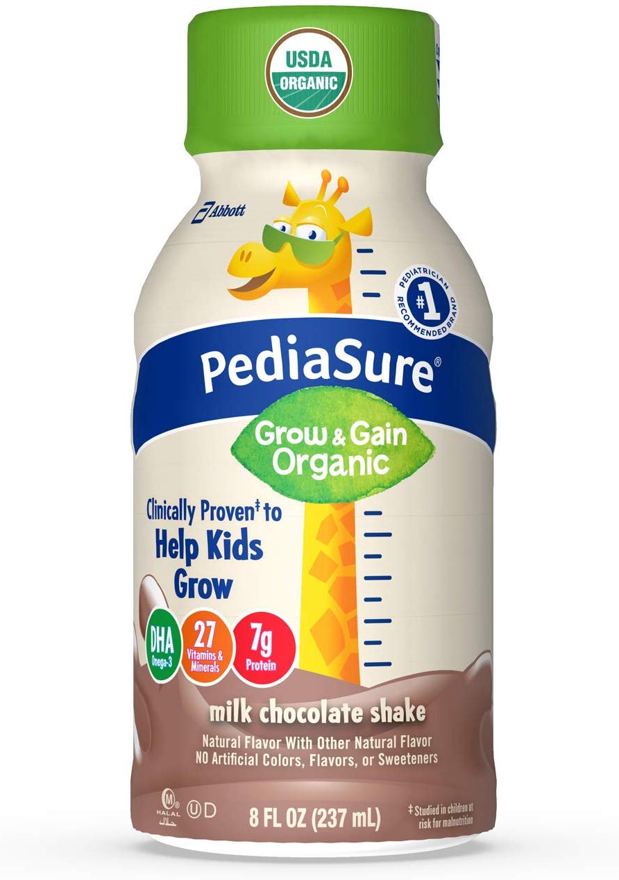 24-Pack 8oz Pediasure Grow & Gain Organic Nutrition Shake (Chocolate or Vanilla) $25.98 w/ S&S + Free S&H