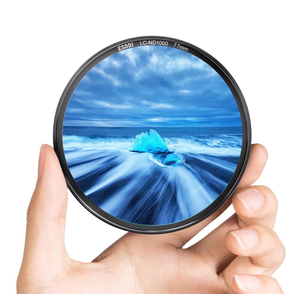 77mm ND 1000 Filter, Neutral Density MRCDark Black Aluminum Frame Lens $6.49 + Free Shipping