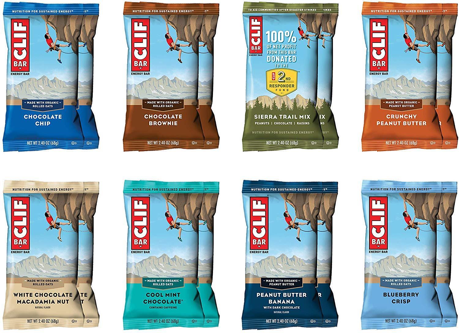 CLIF BAR – Energy Bars – 16 Count – $13.29