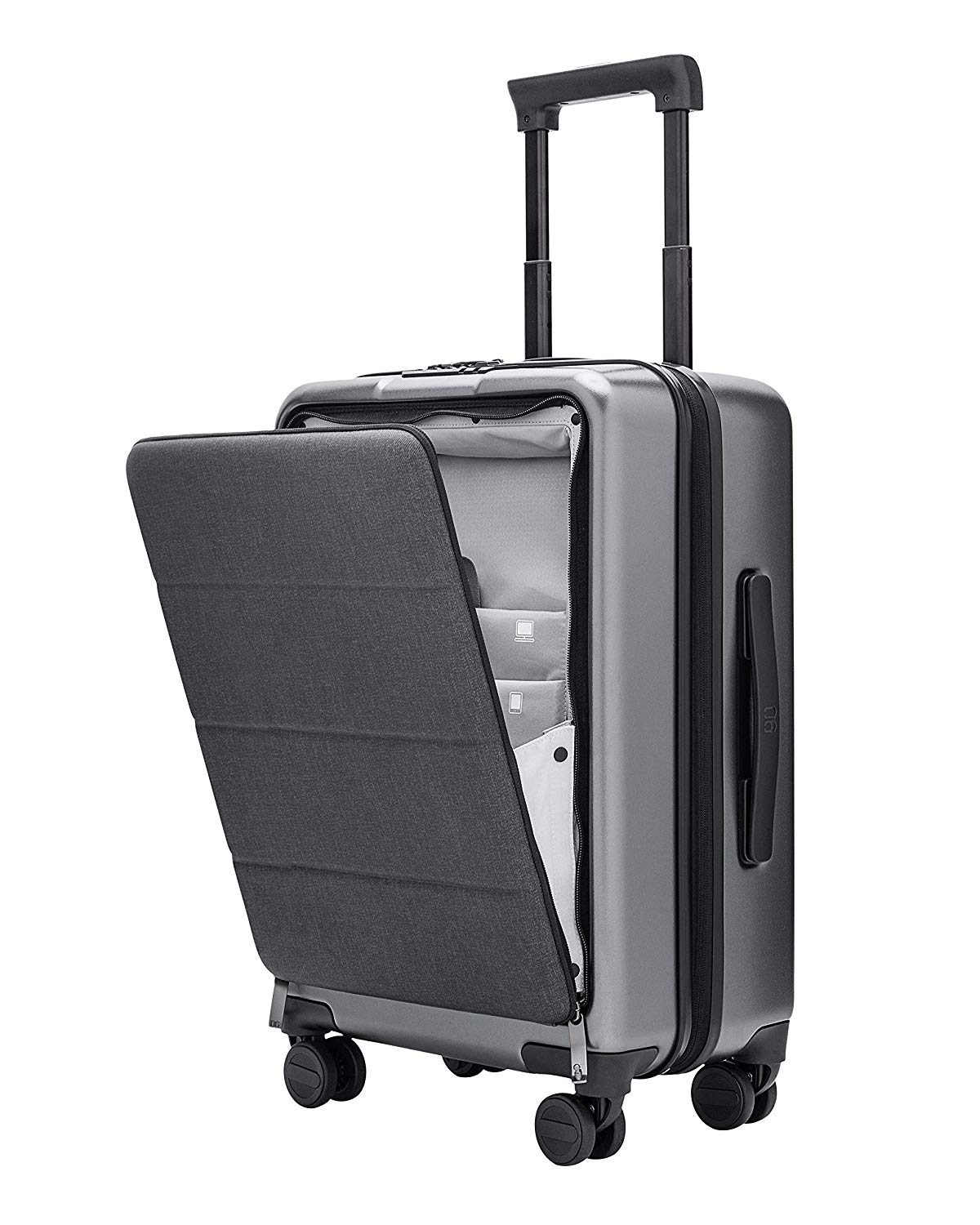 NINETYGO Lightweight Polycarbonate Hardshell Luggage with Front Compartment $109.99 + FS