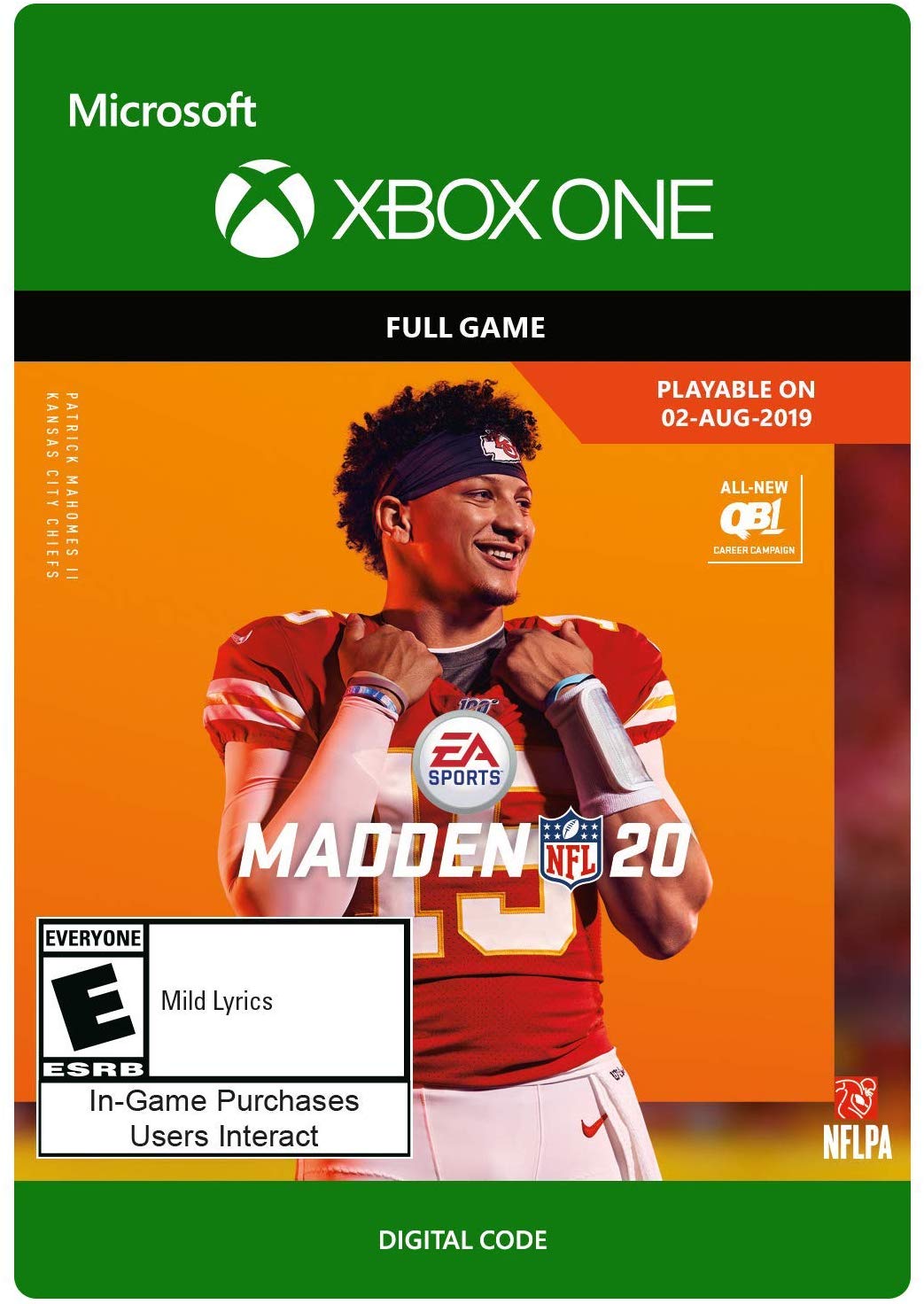 Madden NFL 20: Standard Edition [Xbox One Digital Code] $30