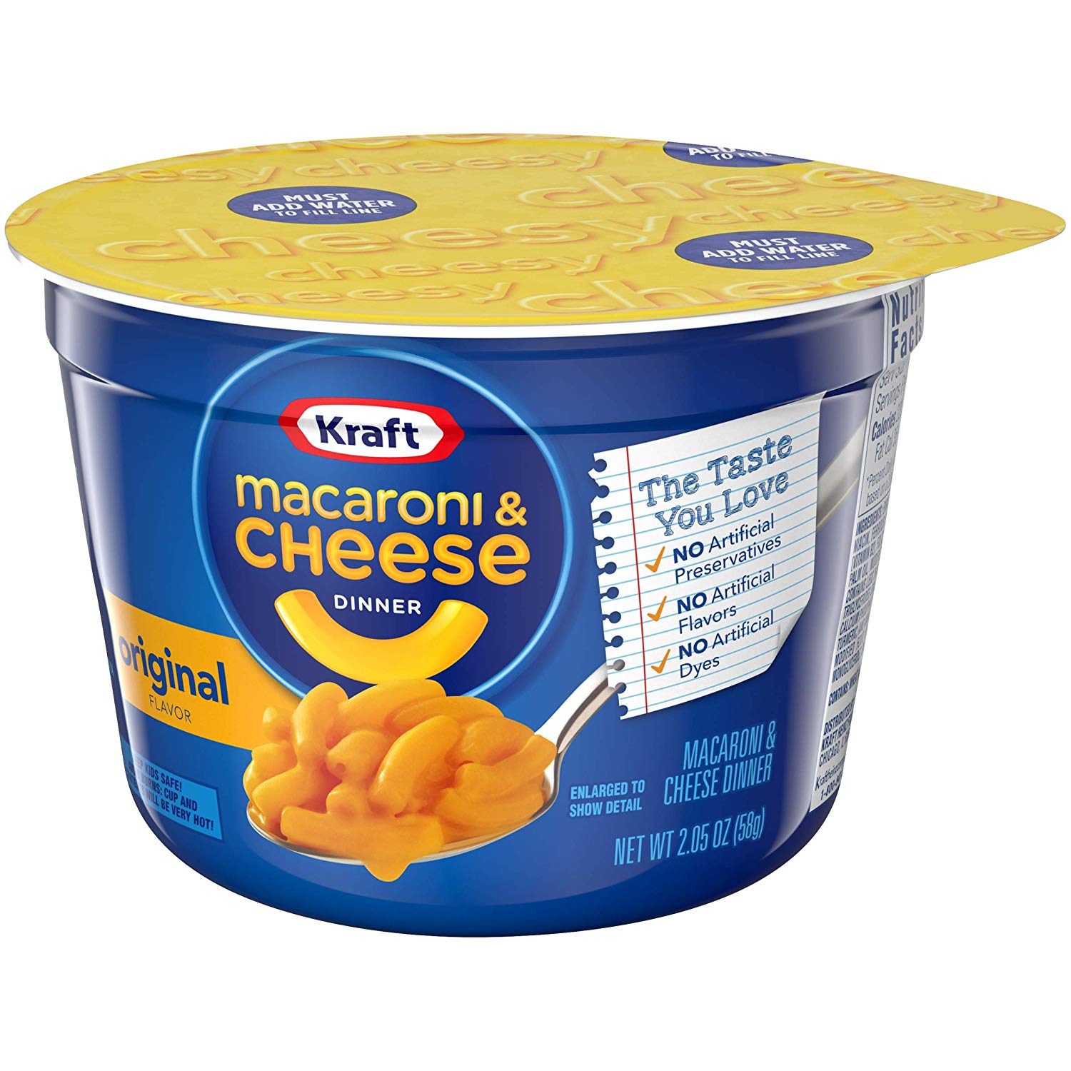 10-Pack 2.05-oz Kraft Easy Mac & Cheese Microwavable Cups (Original) $5.36 5% or $4.79 15%