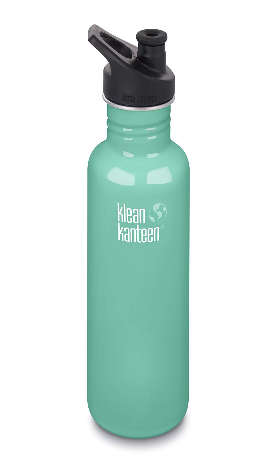 Klean Kanteen Classic Stainless Steel Water Bottle, Single Wall and Leak Resistant Sport Cap 3.0 $14.75