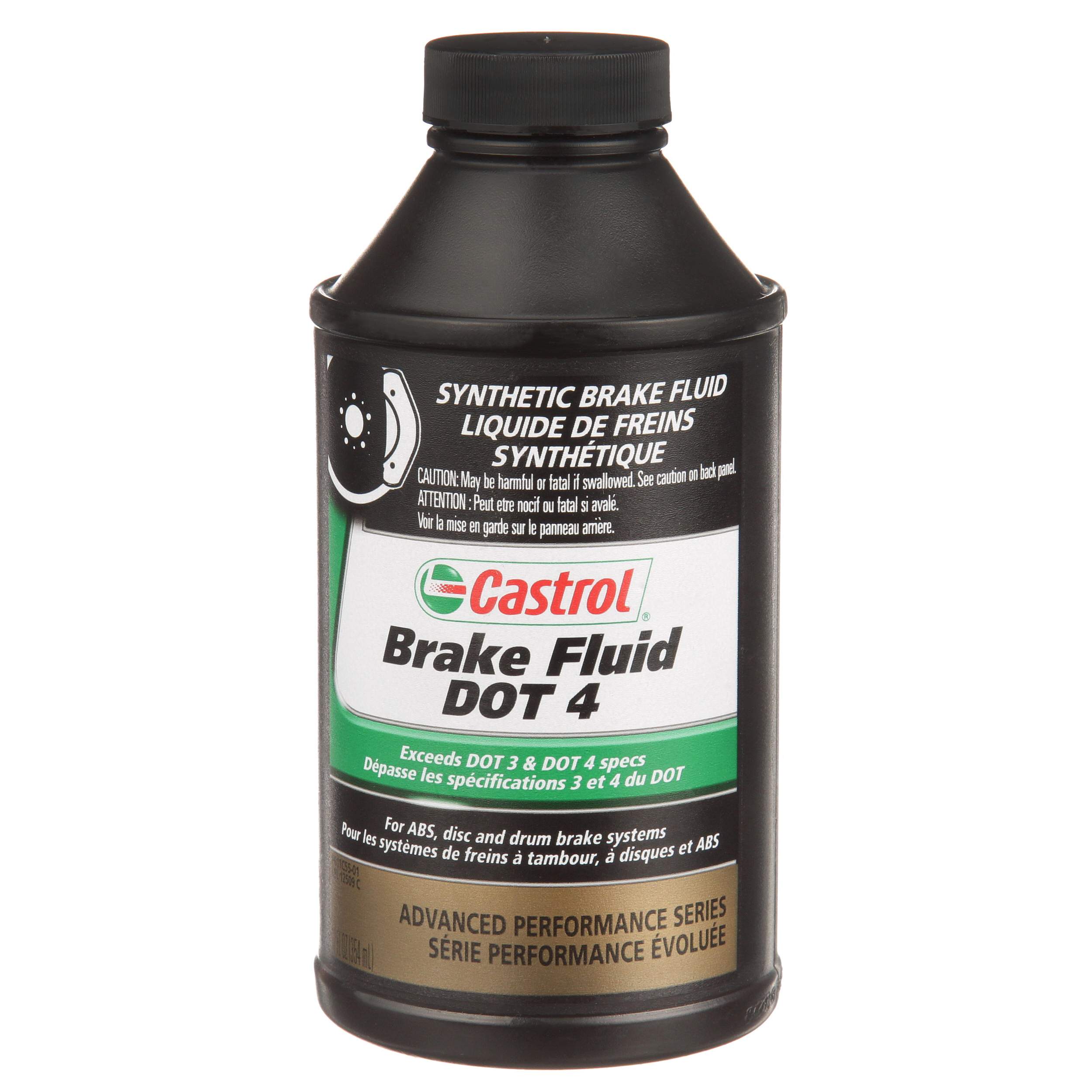 12oz Castrol 12509 DOT 4 Brake Fluid