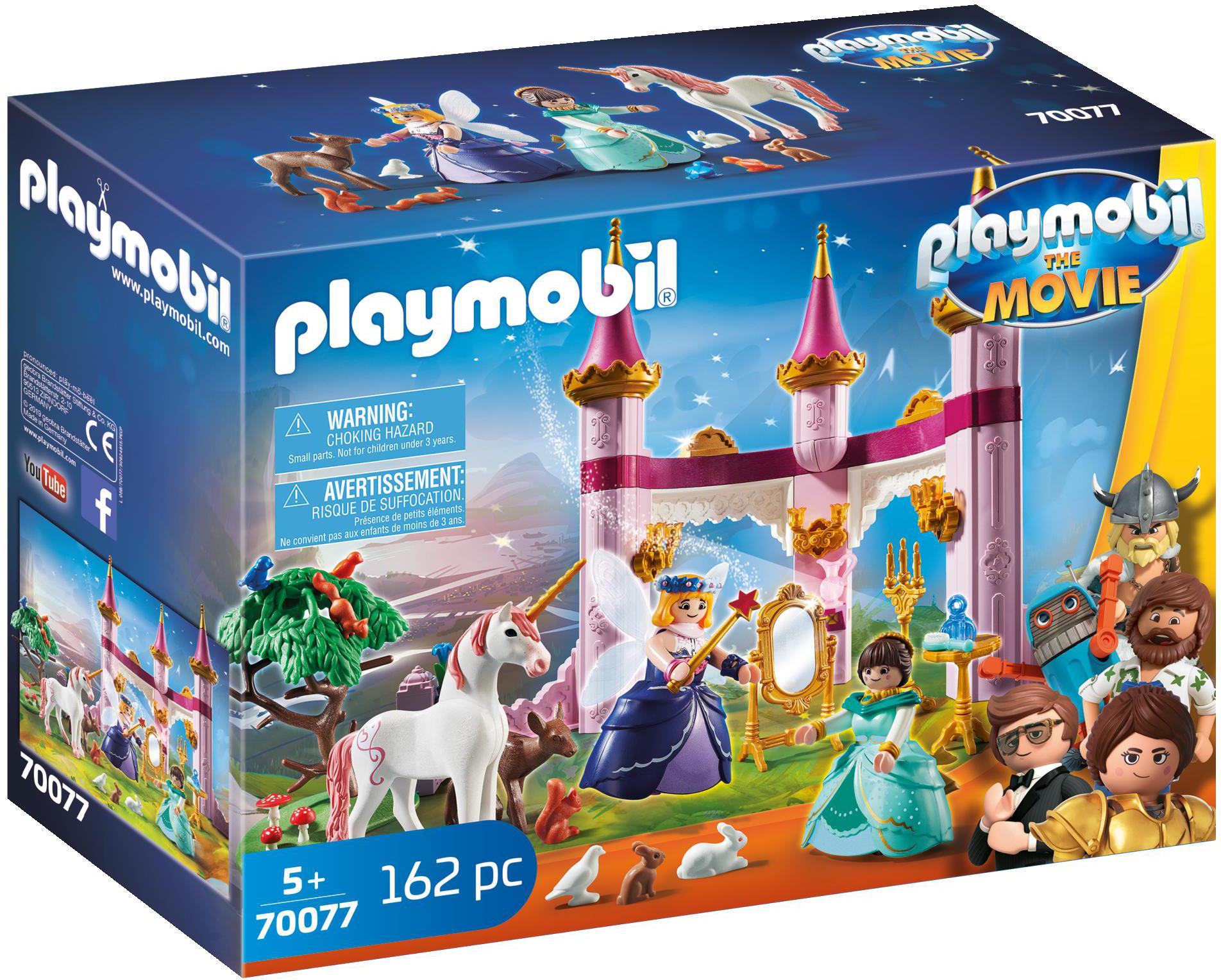 162-Pc PLAYMOBIL The Movie: Marla in The Fairytale Castle Set $15 + Free Shipping w/ Prime