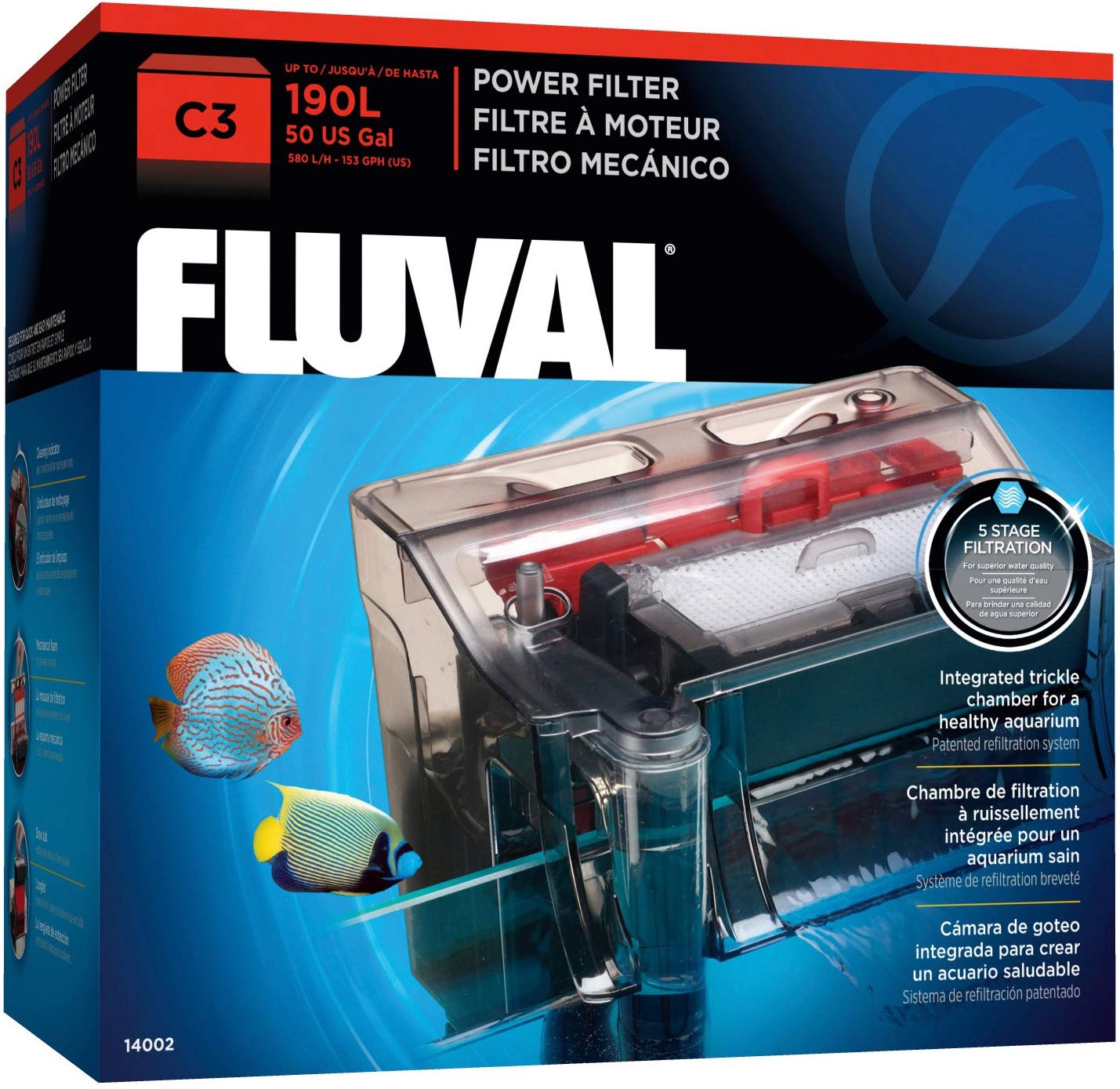 Fluval C Power Filter [Standard Packaging, C3] $26.52