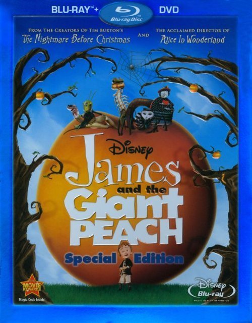 Blu-ray + DVD: The Great Mouse Detective or James & The Giant Peach SE