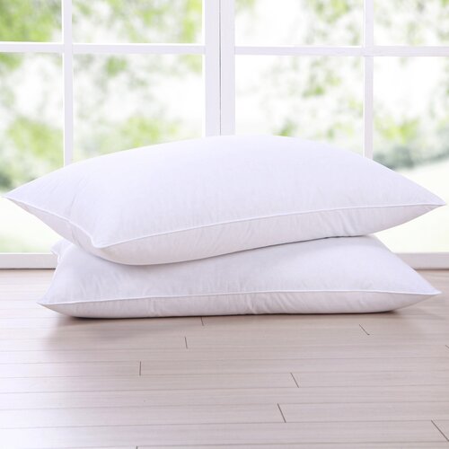 puredown Natural Goose Down Feather White Pillow Inserts, 100% Egyptian Cotton Fabric Cover Bed Pillows, Set of 2 Standard Size Final Price:$27.29-$42.89  AC @ Amazon