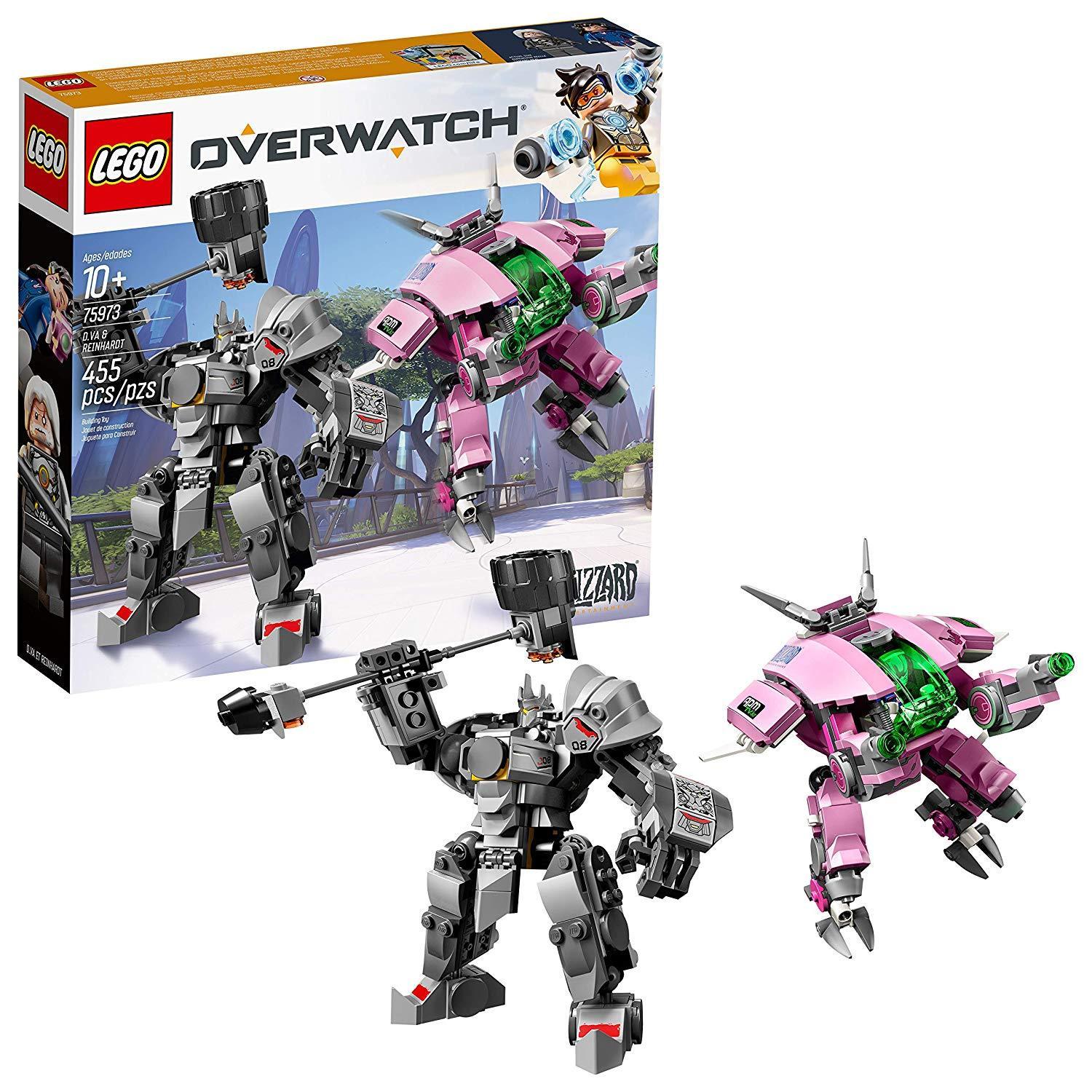 LEGO Overwatch D.Va & Reinhardt Mech Building Kit (75973)