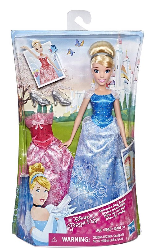 Disney Princess Cindy with Extra Fashion Doll $6.77 – Amazon