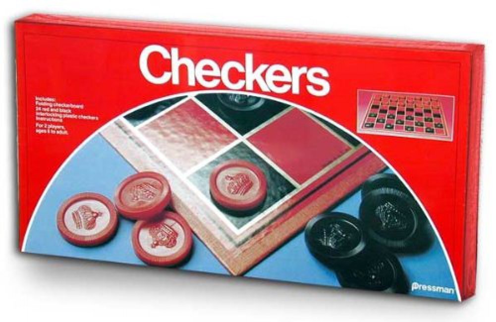 Pressman Toy Checkers Folding Board Game $5 + Free shipping via Prime or w/ $25+