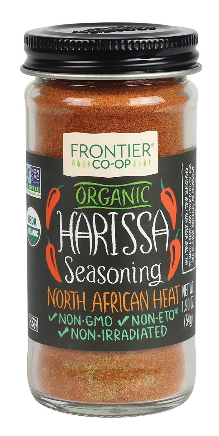 1.9oz Frontier Co-Op Organic Harissa Seasoning (North African Heat)