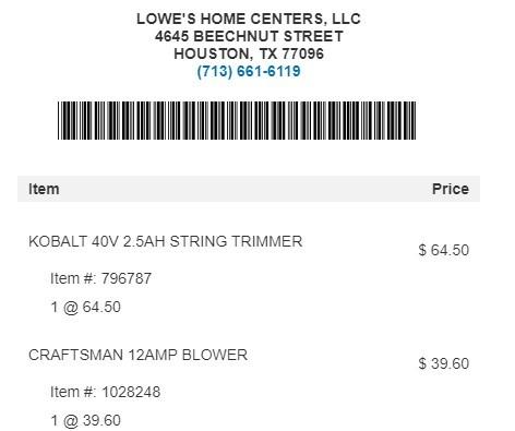 CRAFTSMAN 12-Amp Corded Electric Leaf Blower YMMV $39.6