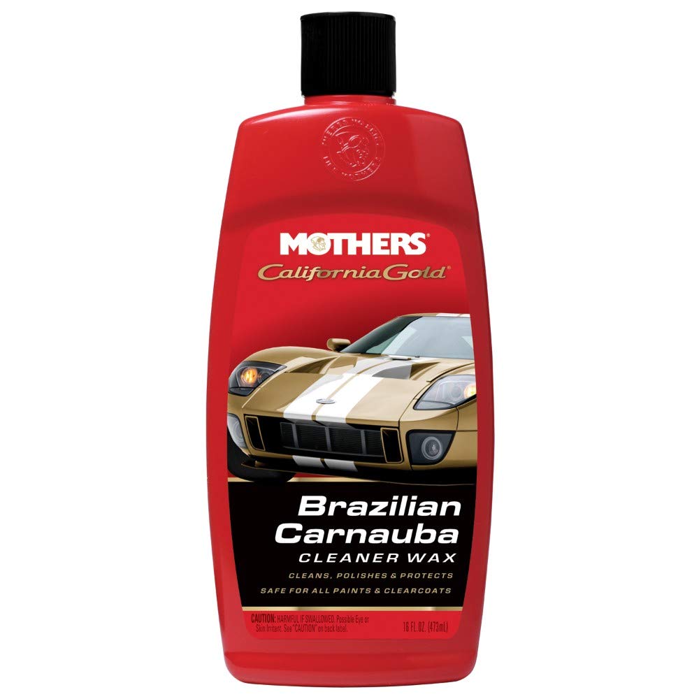 16 oz Mothers California Gold Brazilian Carnauba Cleaner Liquid Wax, $3.13 w/ S&S, 24 oz spray wax $3.40 W/ S&S, Amazon Free Prime shipping