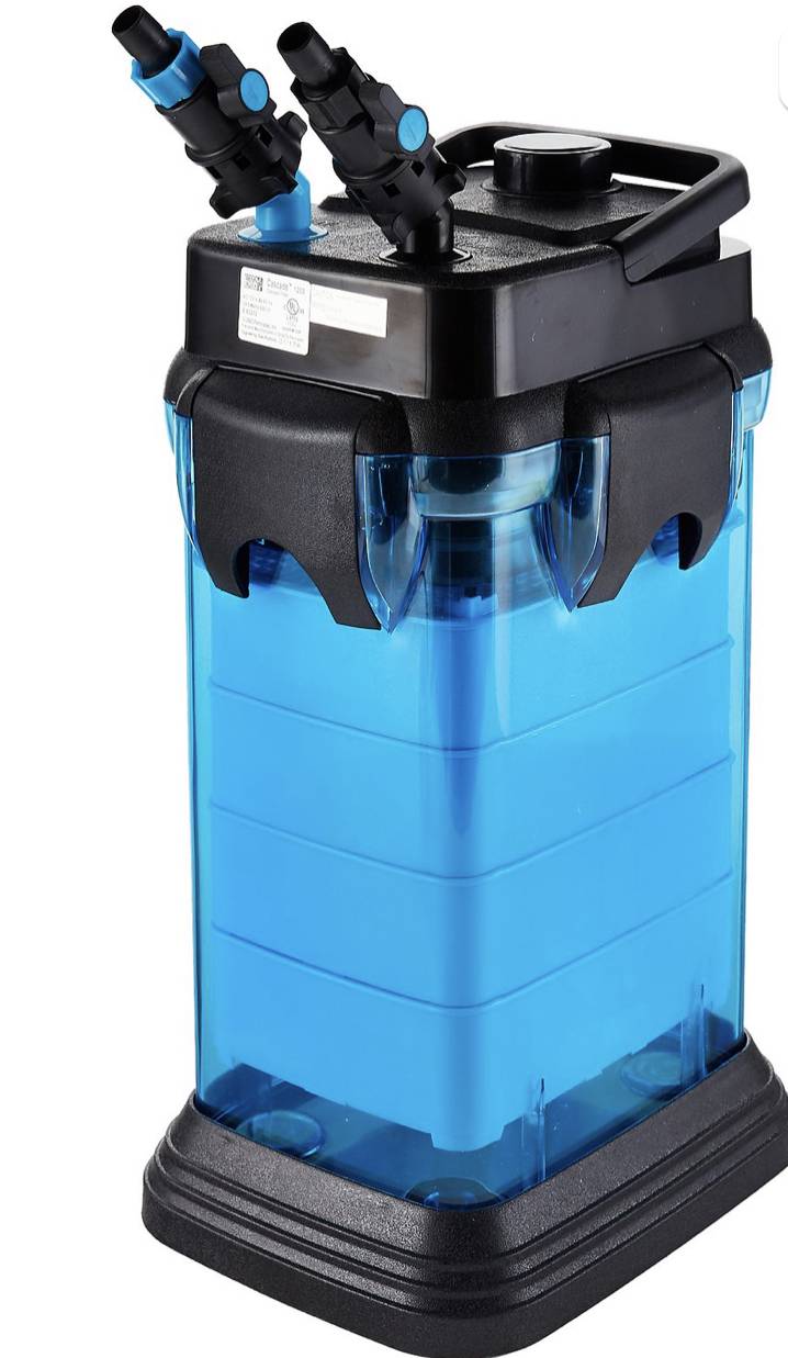 Penn Plax 1200 Aquarium Cascade Canister Filter (150 gal)