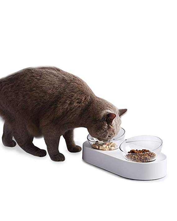 PETKIT Elevated Cat Bowl with Stand $14.99 AC+ FSSS