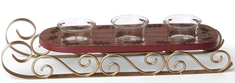 14″ Lenox 887032 Holiday Sled Votive Holder $9.41 – Amazon ($1 Digital Credit)