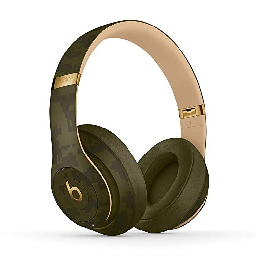Beats Studio3 Wireless Noise Cancelling Over-Ear Headphones - Beats Camo Collection - Forest Green