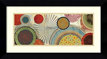 Framed Wall Art Print Commotion II by Tom Reeves 26.62 x 14.88
