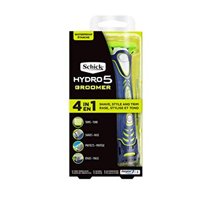 Schick Hydro 5 Men’s Electric Groomer Razor, Handle and 1 Refill  as low as $7.16