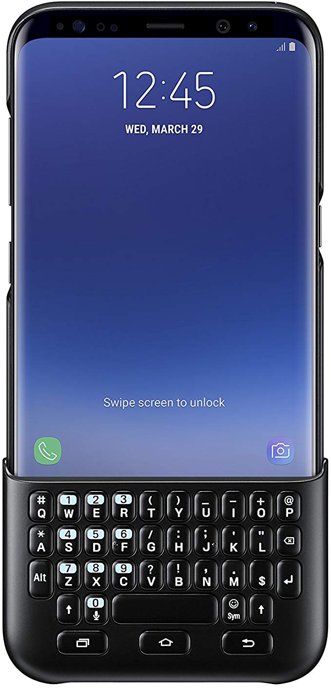 Samsung Galaxy S8+ Keyboard Cover , Black