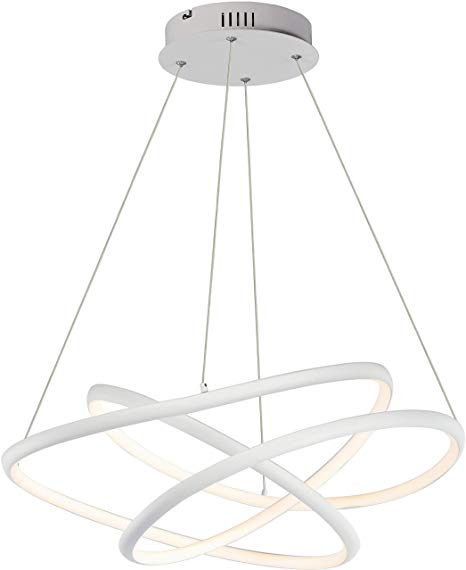 ET2 Lighting E30645-MW Twisted Pendant Light Matte White