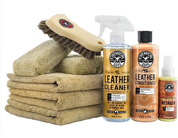 Chemical Guys HOL303 Leather Cleaner and Conditioner Care Kit