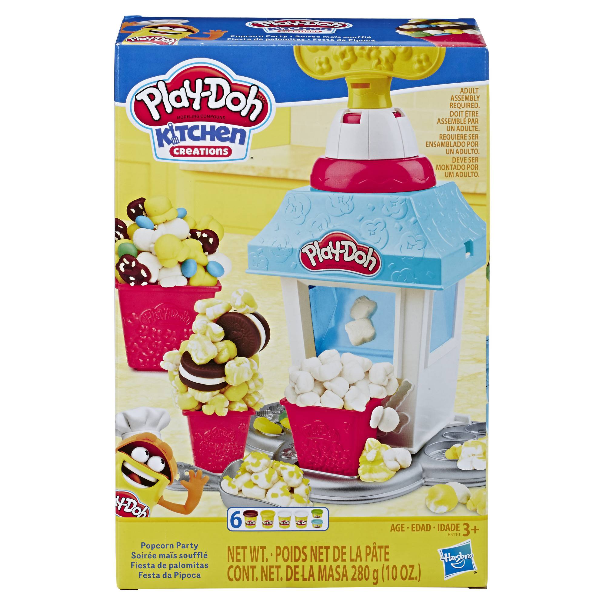 Play-Doh Kitchen Creations Popcorn Party Play Food Set $6.97 – Amazon