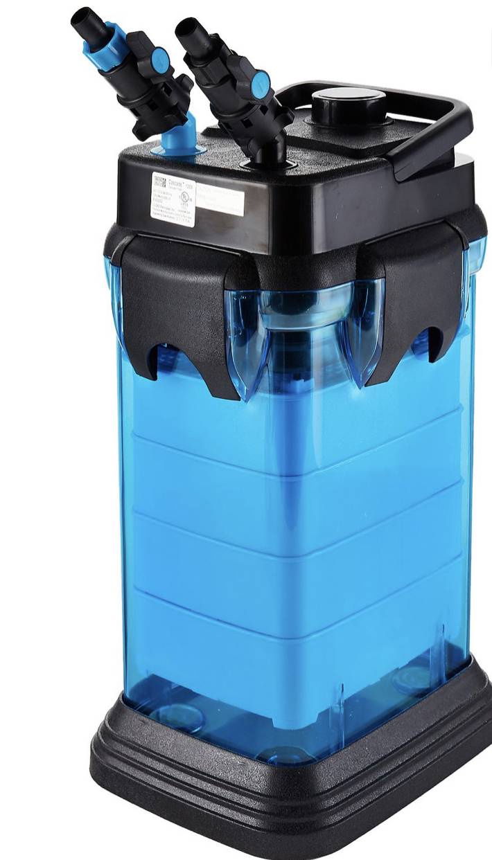 Penn Plax 1200 Aquarium Cascade Canister Filter (150-Gal)