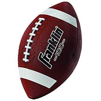 Franklin Sports Grip-Rite 100 Junior Rubber Football $4.88 w/ Walmart pickup or Prime shipping