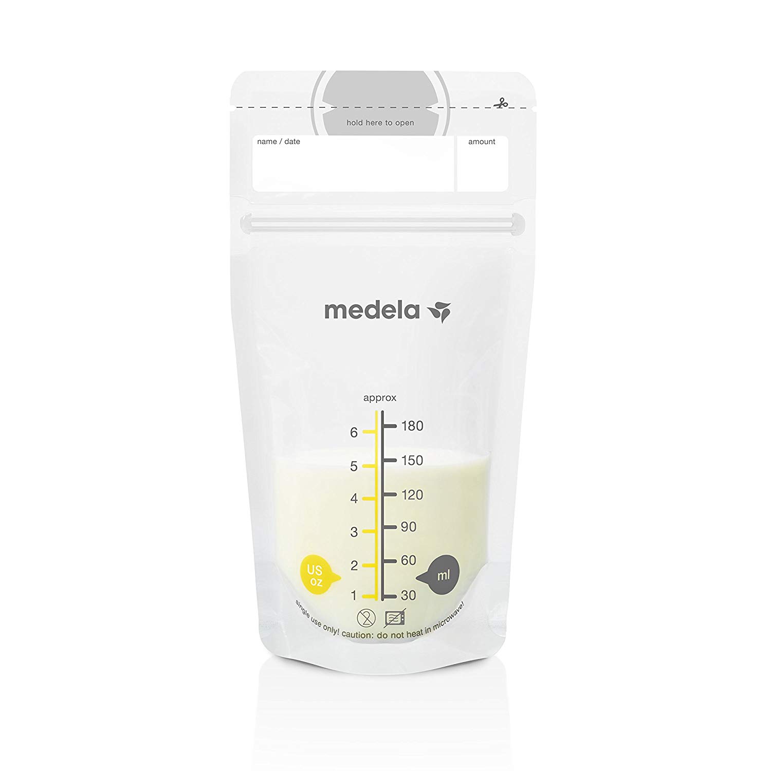 100-Count Medela Breast Milk Storage Bags 6oz. $8.75 5% or $7.83 15%