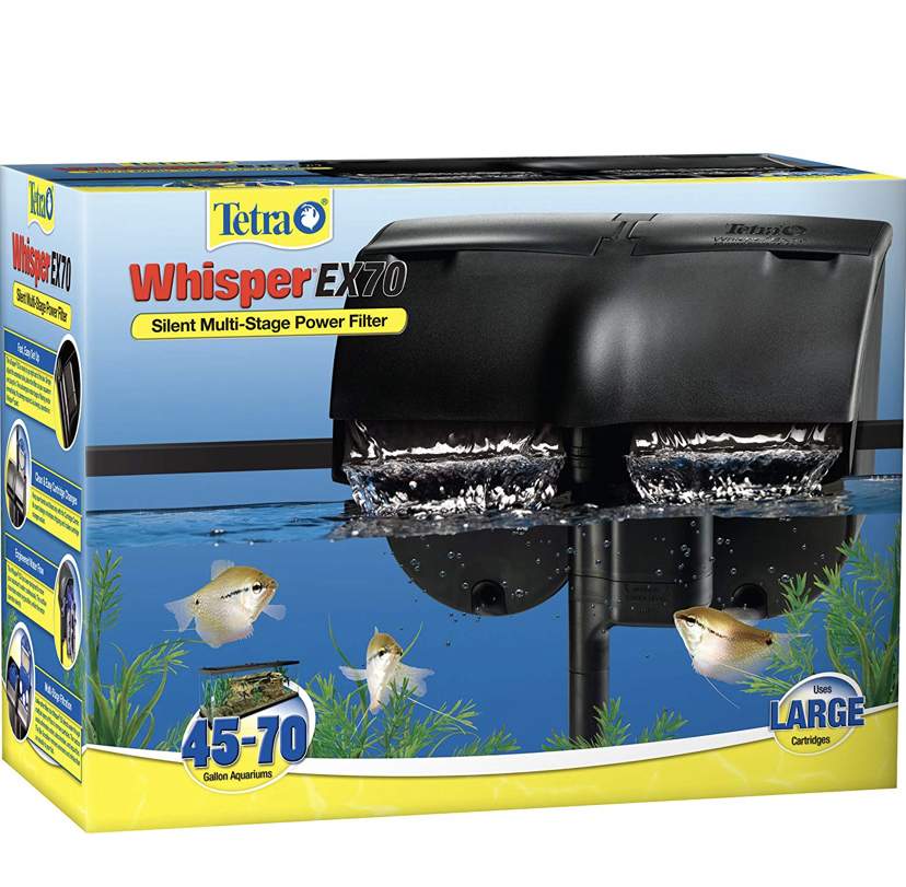 Tetra Whisper EX 70 Silent Multi-Stage Power Filter for Aquarium $23.02 amazon.com subscribe and save