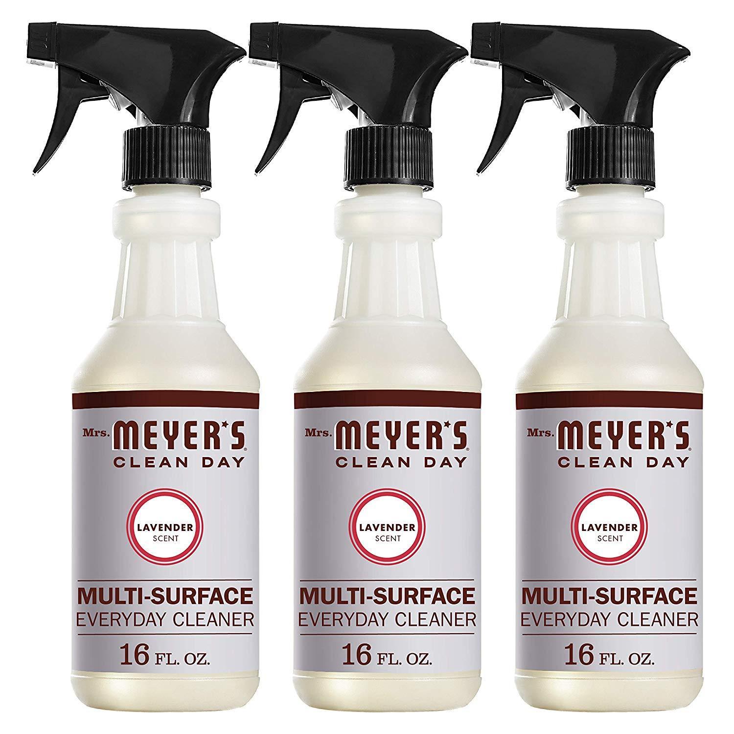 3 pack Mrs. Meyers Clean Day Multi-Surface Everyday Cleaner Lavender 16 fl oz: As low as $7.76 w/S&S and A/c